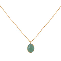 COLLIER SERTI AVENTURINE