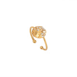 BAGUE PLAQUÉE OR BLANC - SEVEN