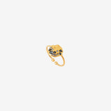 Bague SEVEN noire