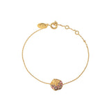 BRACELET DORÉ - SEVEN ROSE OPALE