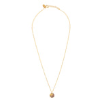 COLLIER DORÉ - SEVEN ROSE OPALE