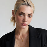 WHITE GOLD NECKLACE - SEVEN