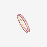 Bracelet 3 tours doré - SHANI