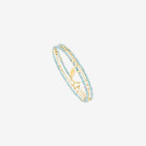Bracelet 3 tours doré - SHANI