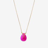 Collier SOLANGE onyx rose