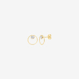 Boucles d'oreilles dorées - SUNLIGHT