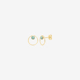 Boucles d'oreilles dorées - SUNLIGHT