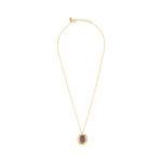 COLLIER DORÉ AMÉTHYSTE - SWANN