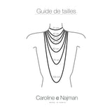 COLLIER ROSE WATER OPAL DORÉ -  PARIS