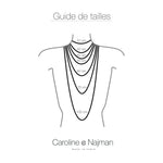 COLLIER  CHRYSOPRASE DORÉ - DANAE