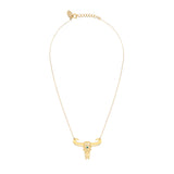 COLLIER TATOO BUFFLE PETIT MODELE TURQUOISE