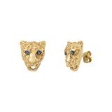 BOUCLES D'OREILLES DORÉES - TIGER