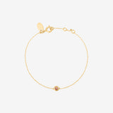 Bracelet doré rhodochrosite - TINY
