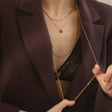 Collier doré chaine simple - TWINKLE