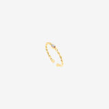 Bague plaqué or - TWIST