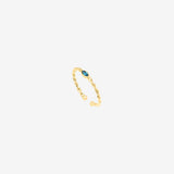 Bague plaqué or - TWIST