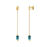 Boucles d’oreilles VENUS turquoise