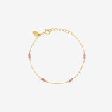 Bracelet VENUS tourmaline rose
