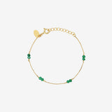 Bracelet VENUS agate verte