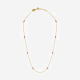Collier VENUS tourmaline rose