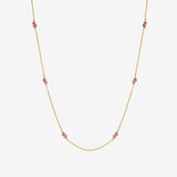 Collier VENUS tourmaline rose
