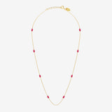 Collier VENUS jade rose
