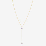 COLLIER DORÉ CRAVATE COURTE - VENUS