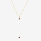 GOLD NECKLACE SHORT TIE - VENUS