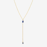 GOLD NECKLACE SHORT TIE - VENUS