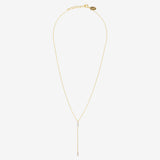 Collier cravate courte VENUS nacre blanche