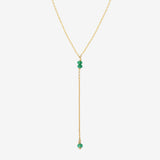 GOLD NECKLACE SHORT TIE - VENUS