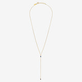 Collier cravate longue VENUS lapis lazuli