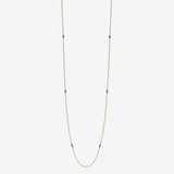 Sautoir VENUS tourmaline rose