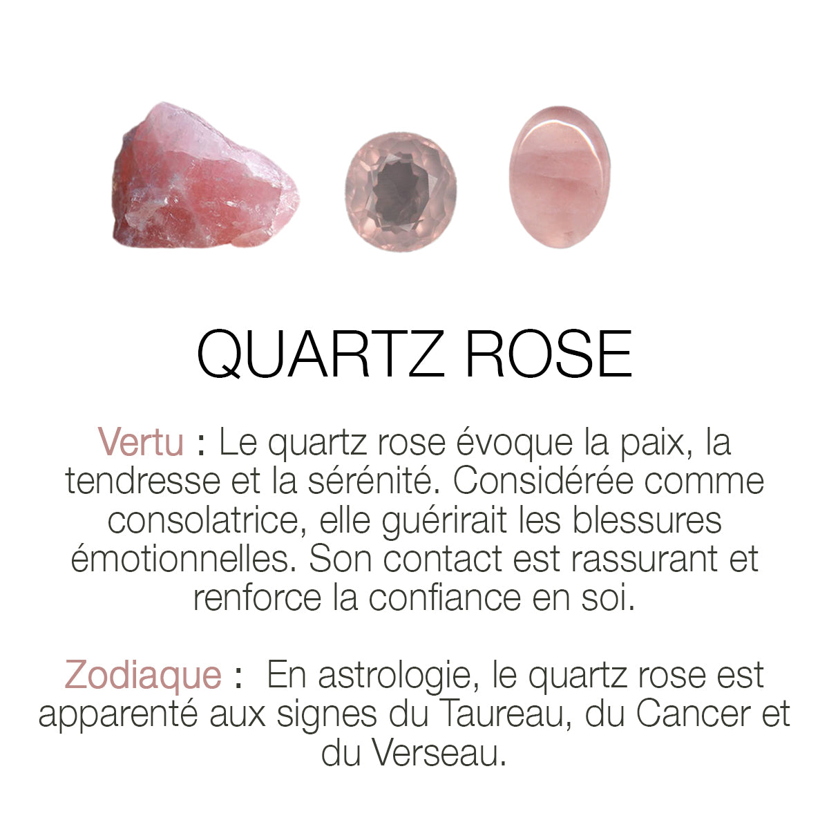 BAGUE QUARTZ ROSE DORÉE - SWANN