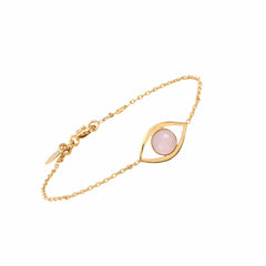 BRACELET EROS QUARTZ ROSE