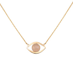 COLLIER EROS QUARTZ ROSE