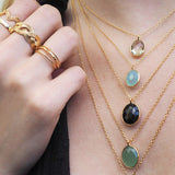 COLLIER SERTI AVENTURINE