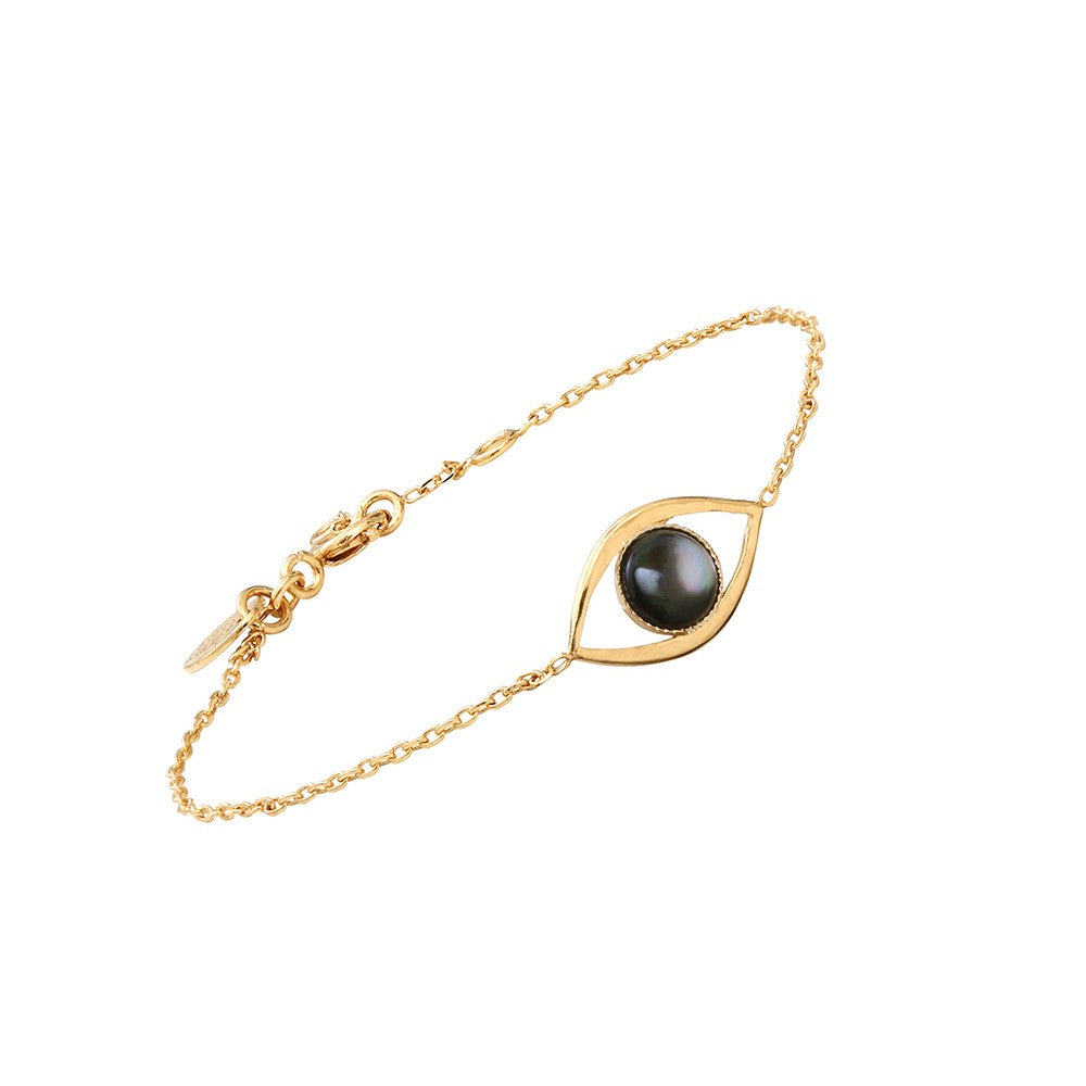 BRACELET EROS NACRE GRISE