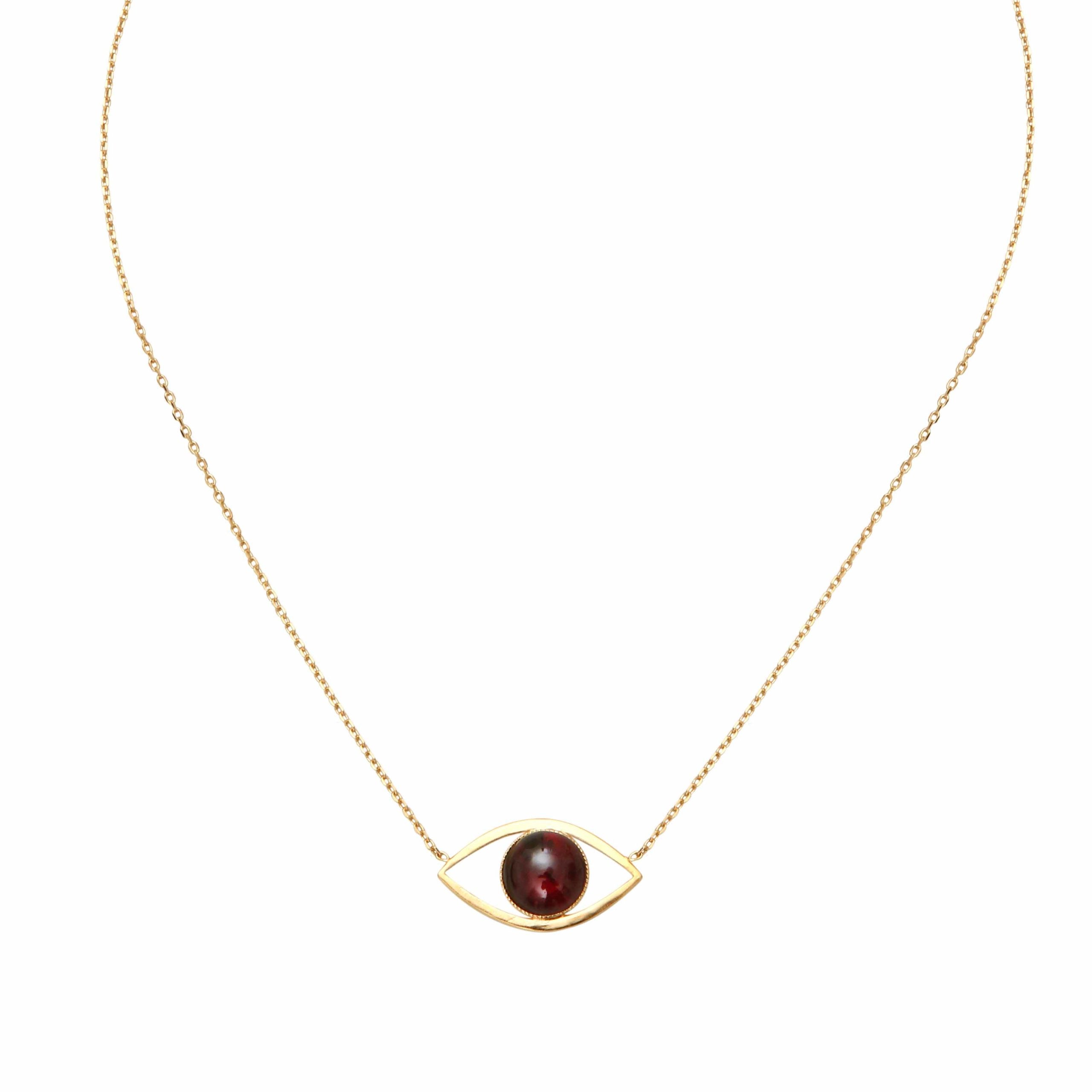 COLLIER EROS GRAND MODELE GRENAT