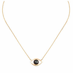 COLLIER EROS GRAND MODELE NACRE GRISE