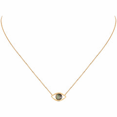 COLLIER EROS PETIT MODELE NACRE GRISE