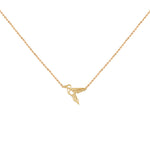 COLLIER DORÉ - MINI COLIBRI