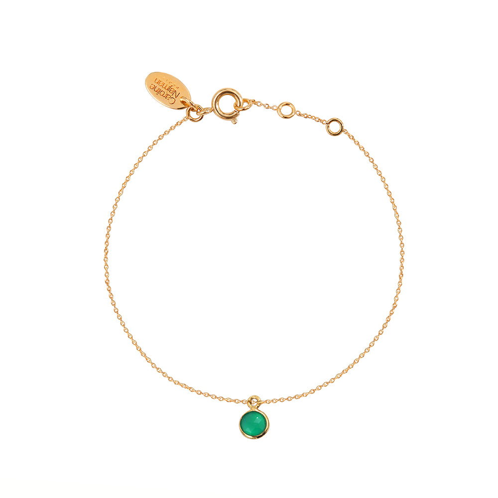 BRACELET MOOREA QUARTZ VERT
