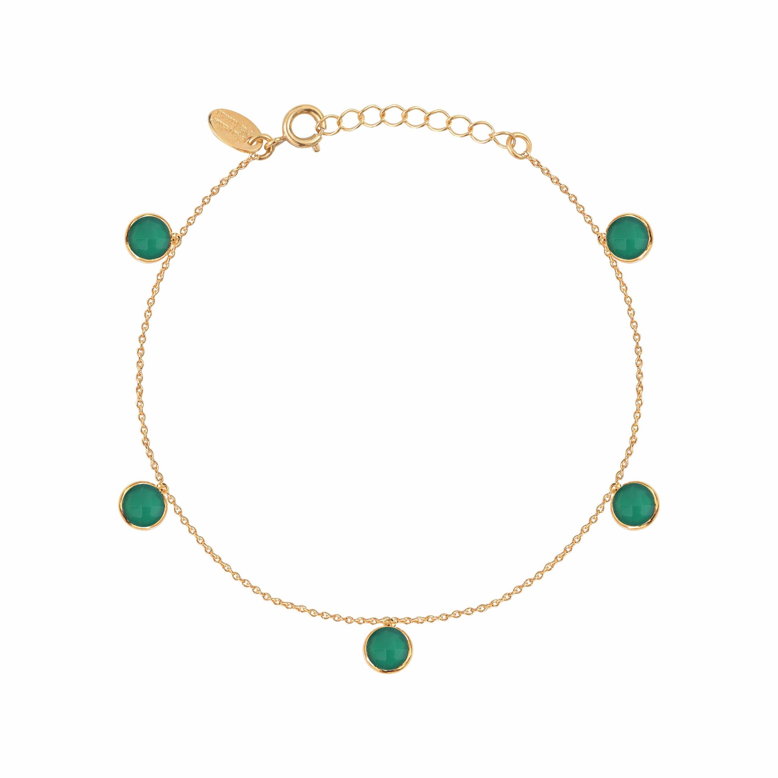 BRACELET MULTI MOOREA QUARTZ VERT