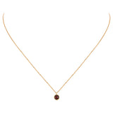 COLLIER MOOREA GRENAT