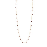 COLLIER SAUTOIR MOOREA GRENAT