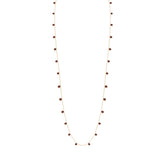 COLLIER SAUTOIR MOOREA GRENAT