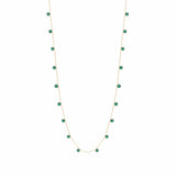 COLLIER SAUTOIR MOOREA QUARTZ VERT